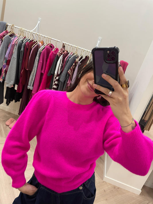 ELLA pull tout doux manches ballons
