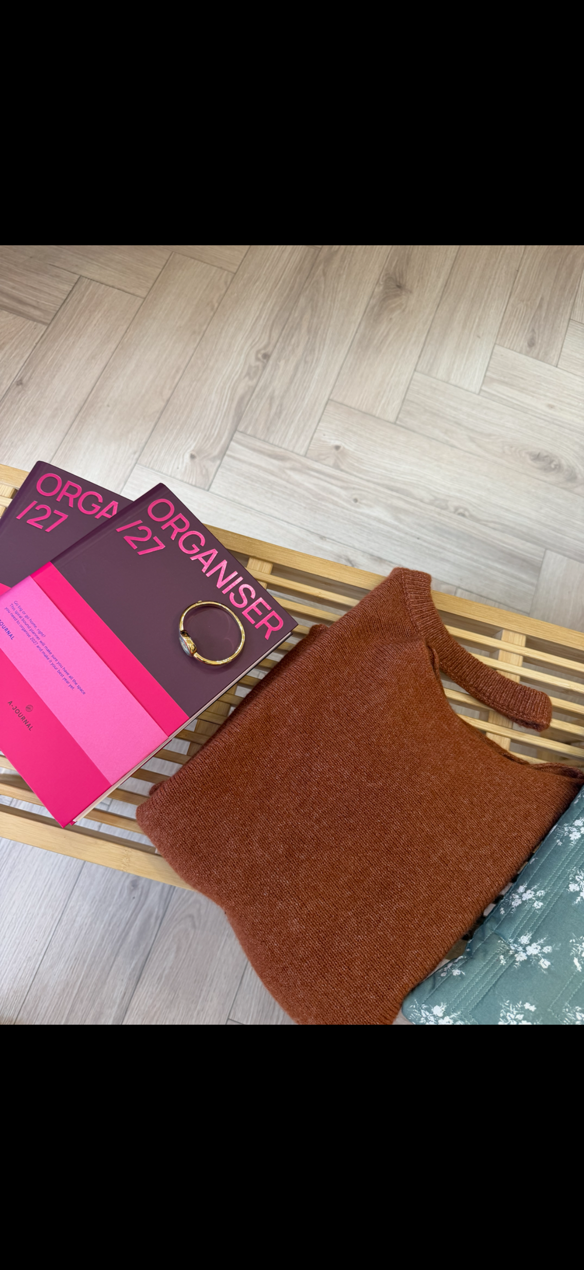 Organiser 2027 prune et rose