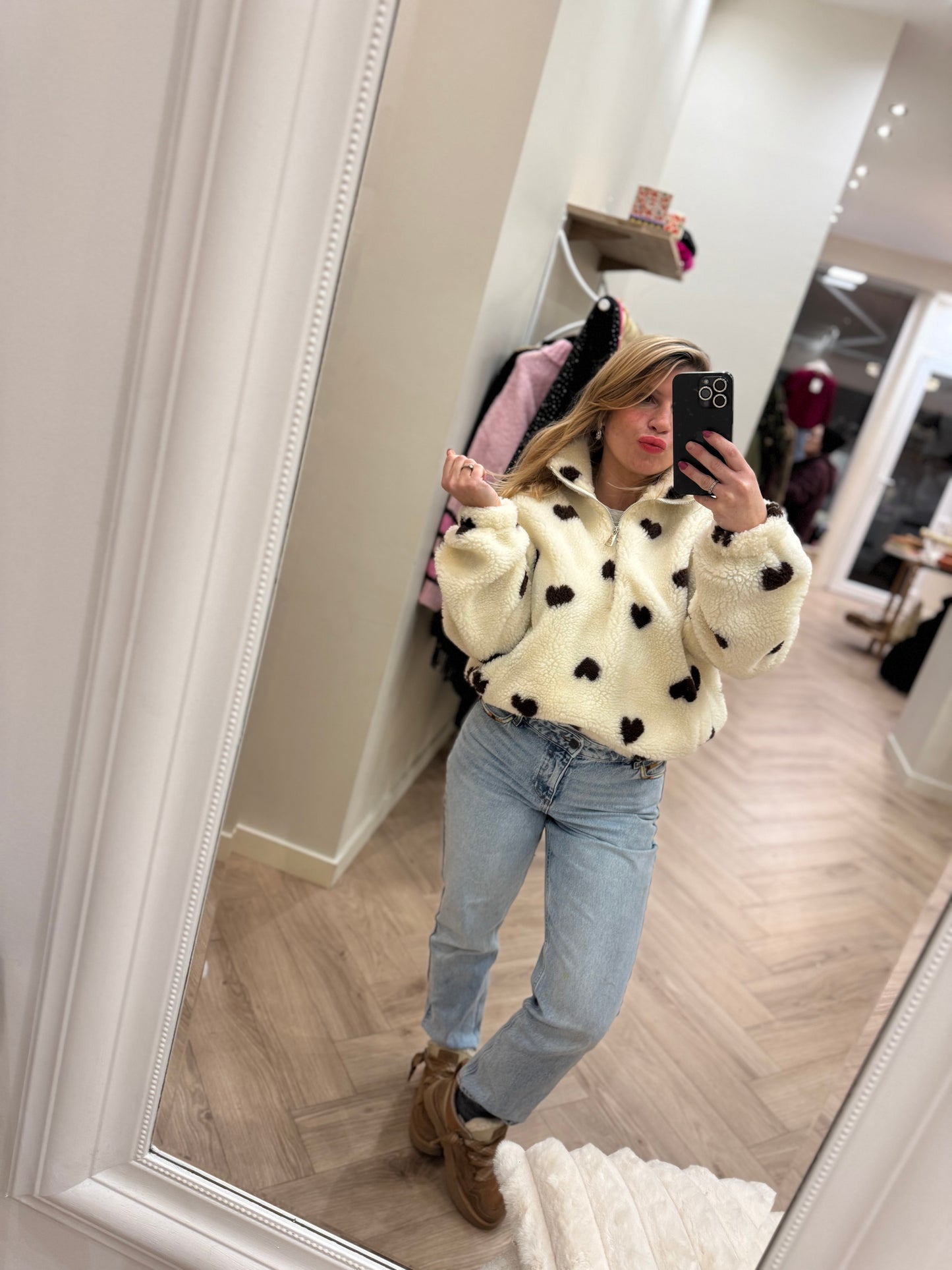 Snow pull polaire taille unique