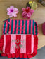 Pochette coton more amor rouge
